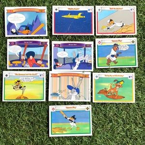 Vintage Upper Deck MLB x Looney Tunes cards (10)